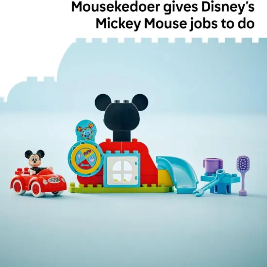 Mickey Mouse Clubhouse & Car Building Kit {5}