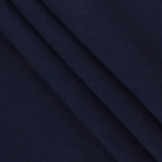 Mook Fabrics Solid Snuggle Flannel Fabric [43 in. Wide] - By The Yard Navy {2}