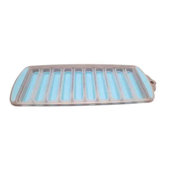 Handy Housewares Flexible Pop-Out Bottle Ice Stick Tray - Fits Narrow Water Bottles and Drink Can Openings Orange {3}