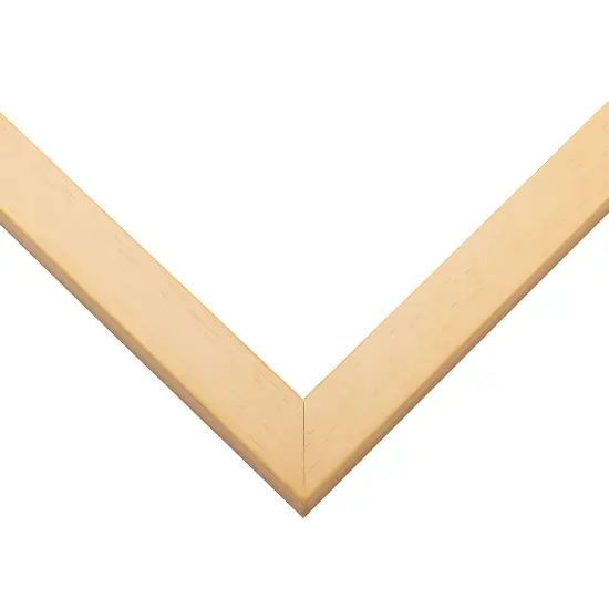 Square Classic Modern Yellow Picture Frame - UV Acrylic, Foam Board Backing, Hanging Hardware {2}