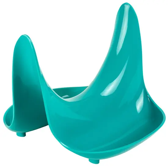 Hutzler Pot Lid Stand & Spoon Rest, Keeps Your Kitchen Countertop Clean - Holds 2 Pot Lids or 1 Pot Lid and Utensil Green {7}