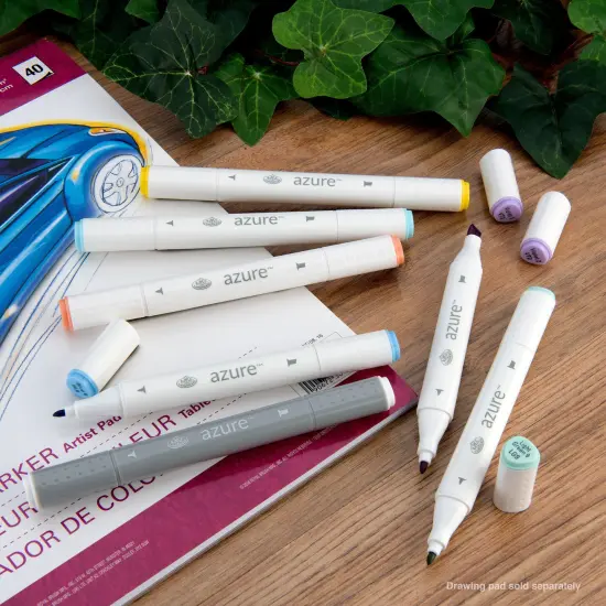 RM-902PAS | azure&trade; 7pc Pastel Color Marker Set {5}