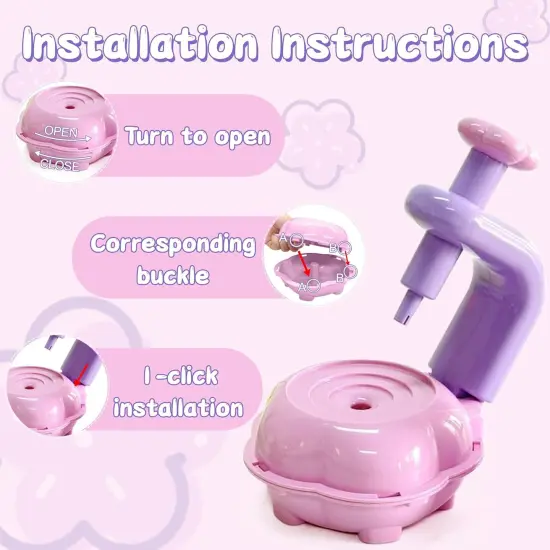 Fabric Flower Bouquet DIY Craft Kit for Kids {4}