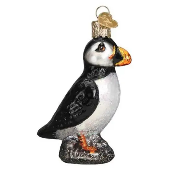 Old World Christmas 3.25 In Puffin Christmas Tree Ornament , Sea Parrot Christmas Multicolored {2}