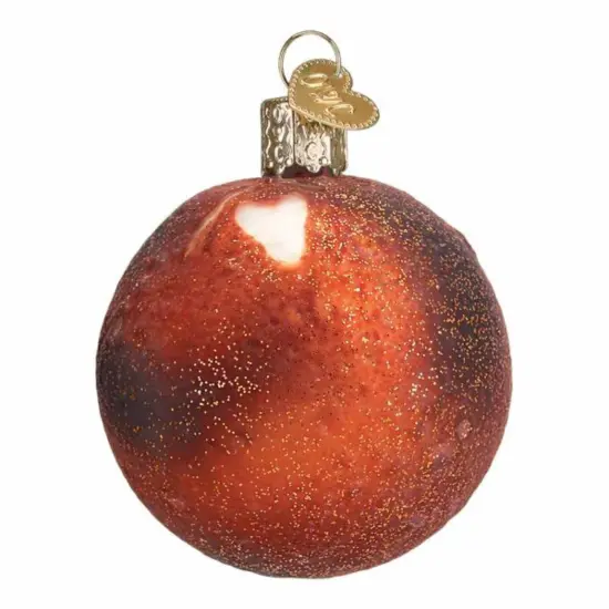 Old World Christmas 2.5 Inch Mars Tree Ornament , Ornament Planet Neighbor Gold {1}