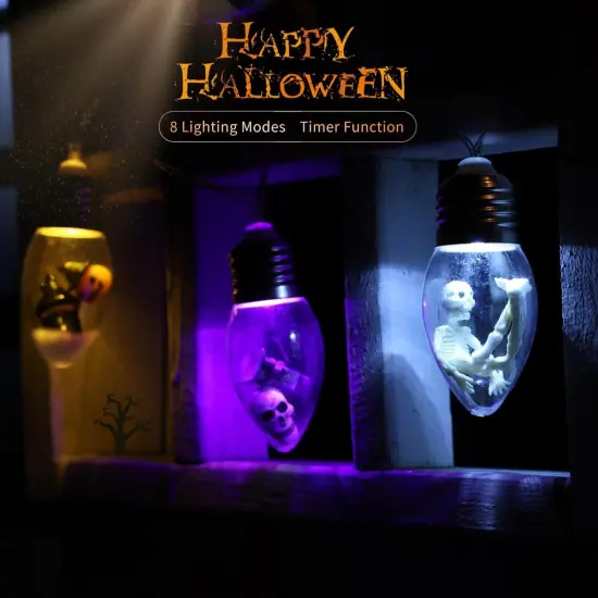 Halloween Bulb String Lights Decorations - Halloween {2}