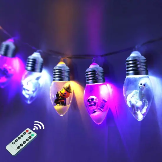 Halloween Bulb String Lights Decorations - Halloween {1}