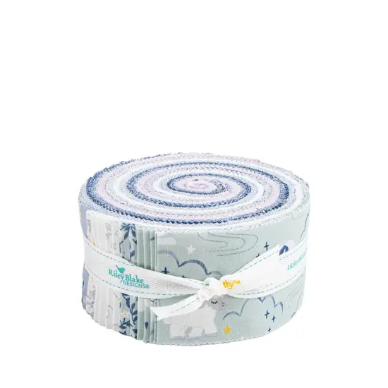 Twinkle Little Star 2.5" Strip Roll (Jelly Roll / Rolie Polie) by Natalia Juan Abello for Riley Blake (RP-16300-40) {1}