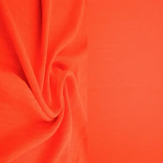 1 Yard Solid Airflow Poly Cey Fabric, 58/59&Prime; Wide 100% Polyester MUSTARD {6}