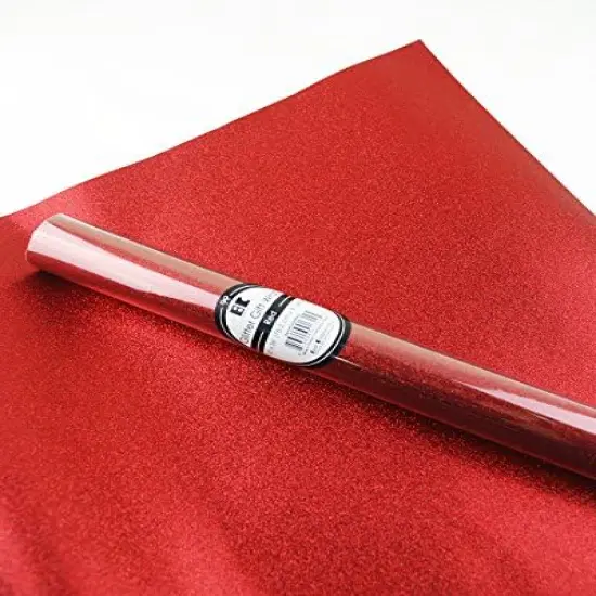 Best Creation Glitter Gift Wrap, 30 x 36-Inch Red 2 ROLLS {5}