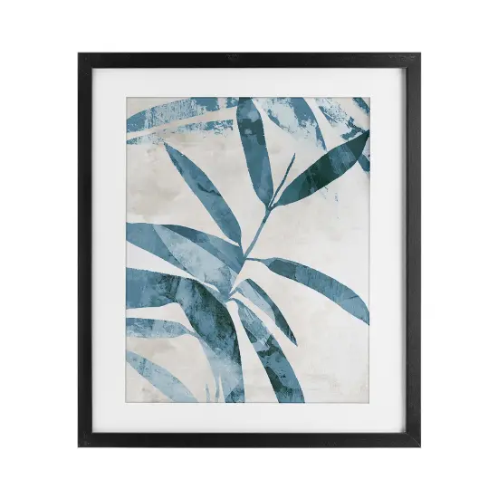 Stupell Industries Blue Twilight Palms Framed Print Under Glass, design by Aoibhne Hogan {7}
