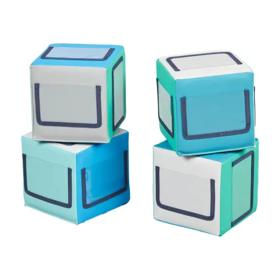 Picture Me Blocks, Activity Cubes, 4-Piece Contemporary {1}