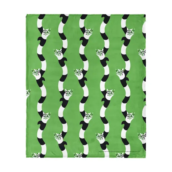 Warner Brothers Beetlejuice Silk Touch Throw Blanket No Rules {1}