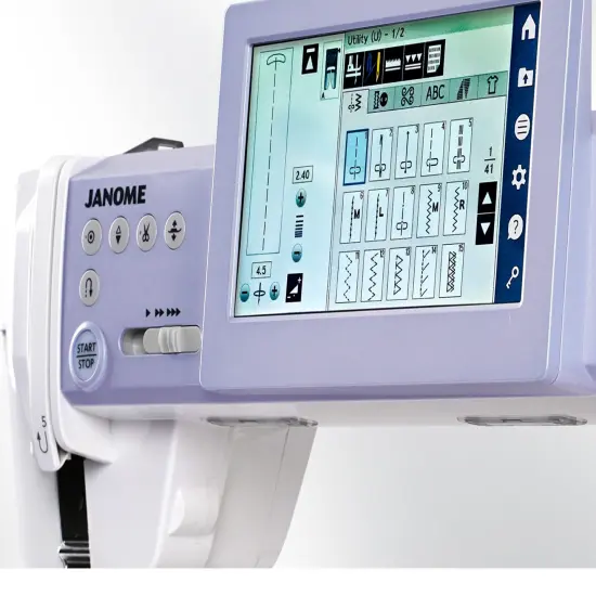 Janome Continental M6 Computerized Quilting Machine {4}