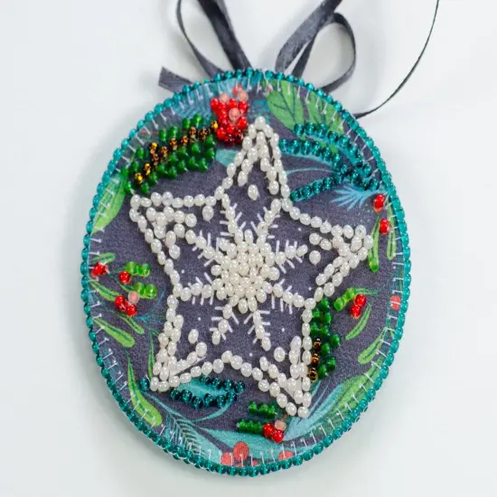 Bead Embroidery Kit Decoration - New joy {5}
