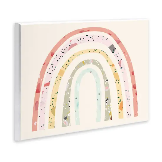 Stupell Industries Children's Abstract Pattern Rainbow Wall Plaque Art {3}