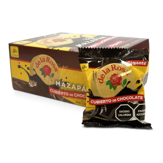 De La Rosa Mazapan Gigante con Chocolate | 12ct {3}
