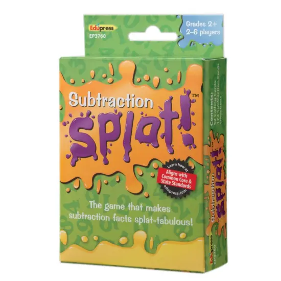 Subtraction Splat!&trade; Card Game {1}