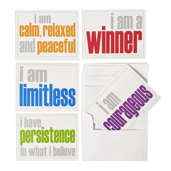 Note Cards with Envelope, Hopefulness Booster Set, 2 Each of 5 Titles, Set of 10 {1}