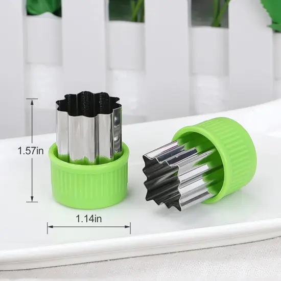 Mini Cookie Cutters & Fruit/Vegetable Stamps 35 Pack {3}