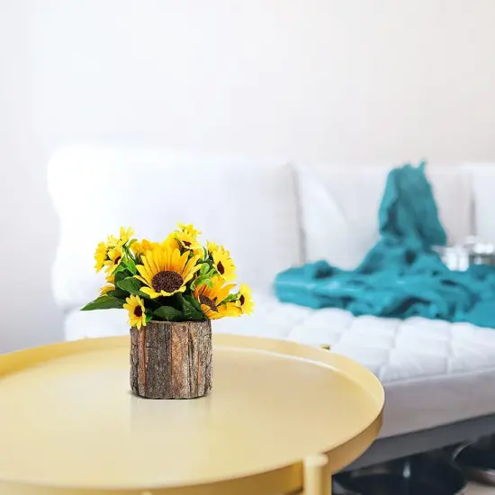 Artificial Sunflowers for Spring Decor Centerpieces {3}