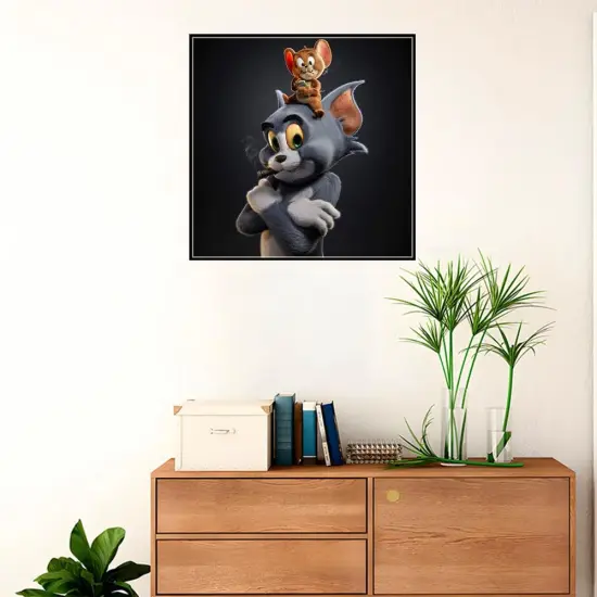 5D DIY Diamond Art Painting Kits,Round Full Drill Anime Diamond Art Kits for Adults Beginner {4}