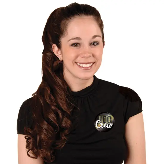 6 Pack Bulk Bachelorette Party I Do Crew Button {2}