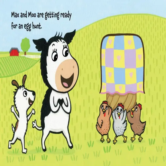 Egg Hunt with Max and Moo (a Lift-the-Flap Book) {2}
