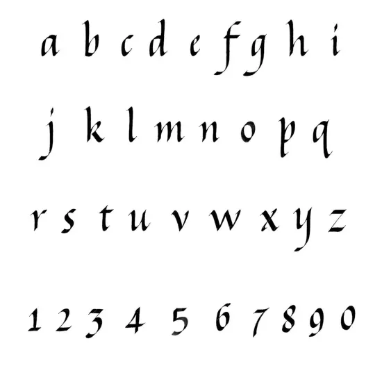 Manuscript Creative Calligraphy Set-8 Pieces {4}