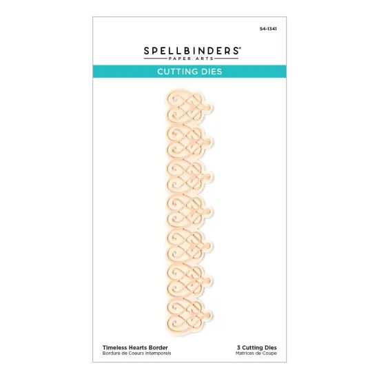 Spellbinders Etched Dies-Timeless Hearts Border {1}