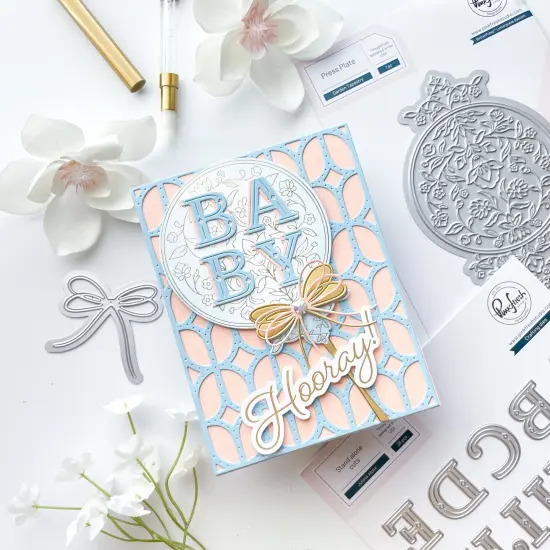 Pinkfresh Studio Clear Stamp Set 4"X6"-Garden Tapestry {6}