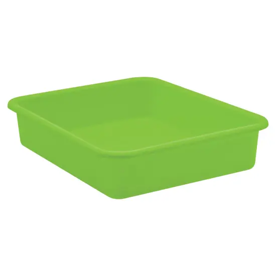 Lime Large Plastic Letter Tray {1}