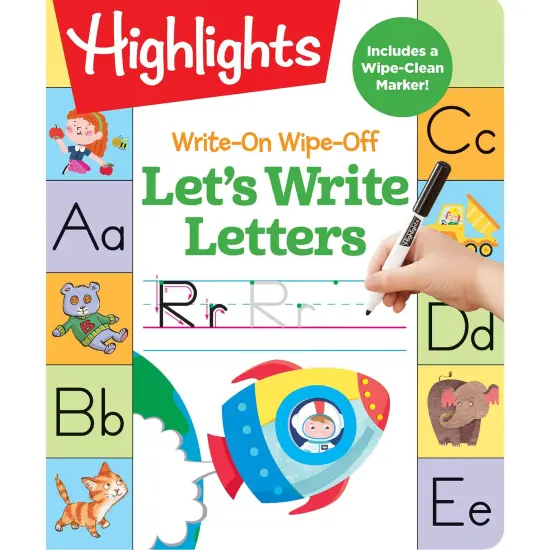 Let's Write Letters Write-On Wipe-Off Fun to Learn Activity Book {1}
