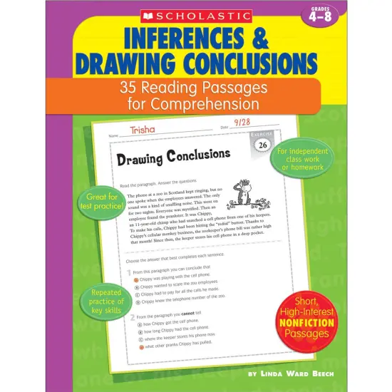 35 Reading Passages for Comprehension: Inferences & Drawing Conclusions {1}