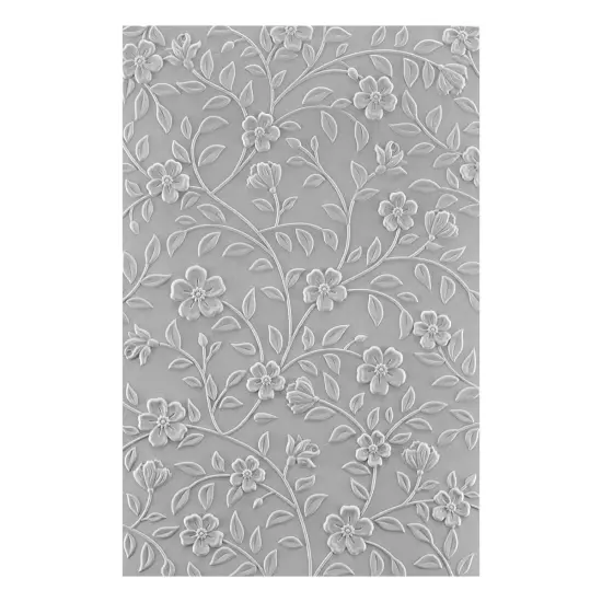 Spellbinders 3D Embossing Folder From The Garden Collection-Flowers & Foliage {3}