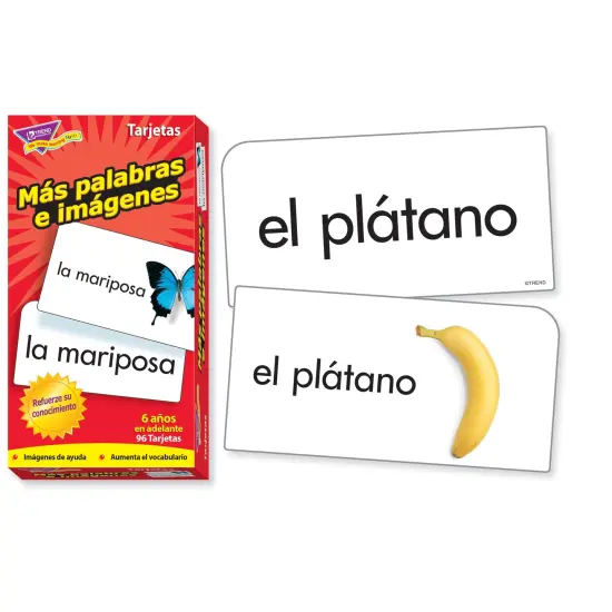 M&aacute;s palabras e im&aacute;genes (SP) Skill Drill Flash Cards {2}