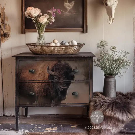 Prima Re-Design A1 Decoupage Fiber-Yakitude {2}