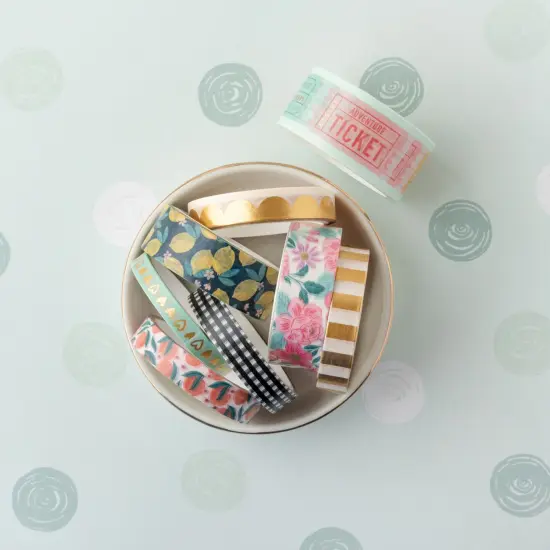 Bea Valint Sketchbook Washi Tape-8 Pieces {3}