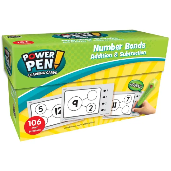 Add & Subtraction Power Pen Cards {1}