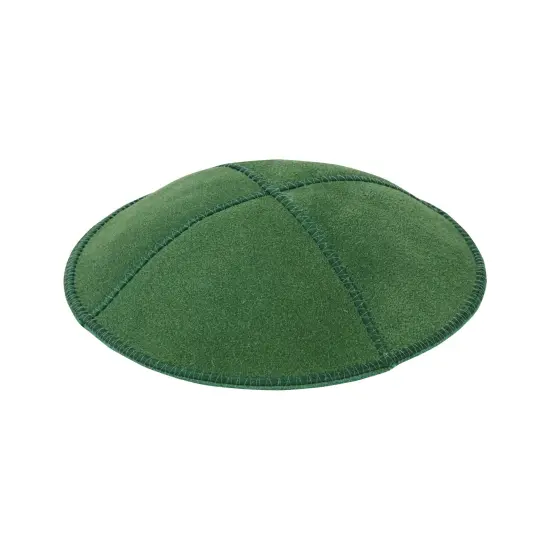 Kippah Teal Suede {1}