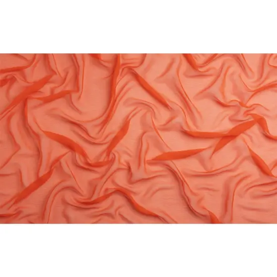 1 Yard Mandarin Sheer Crinkled Silk Chiffon Fabric for Flowing Dresses Scarves 43 inch Width {3}