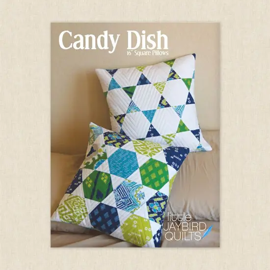 Candy Dish Pillows (jbq 125) | Jaybird Quilts | Sewing Pattern {1}