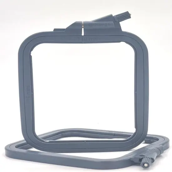 Plastic Square Hoop Nurge 170-14 Anthracite {1}