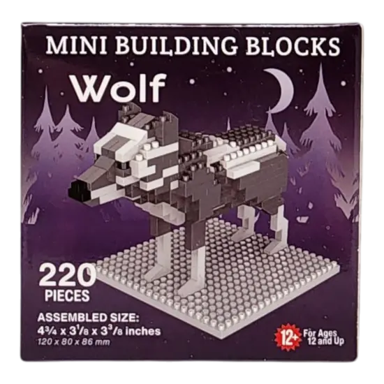 Mini Building Blocks - Wolf {1}