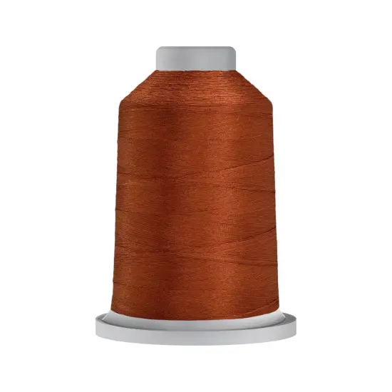 51675 Burnt Orange Glide Polyester Thread - 5,500 yards King Spool {1}