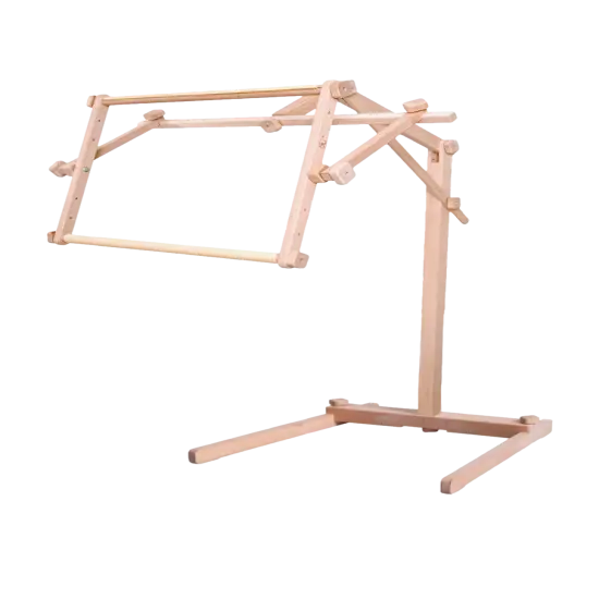 Floor-standing wooden embroidery stand Stork 11,8*15,7in CSAI3040 {1}