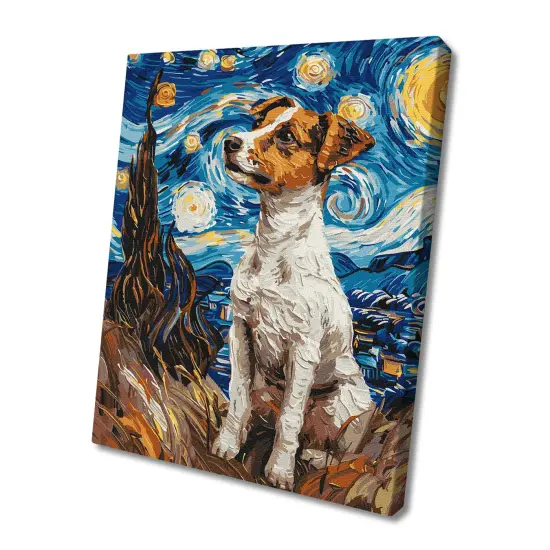 Painting by Numbers kit An adorable jack russell KHO6596 {1}