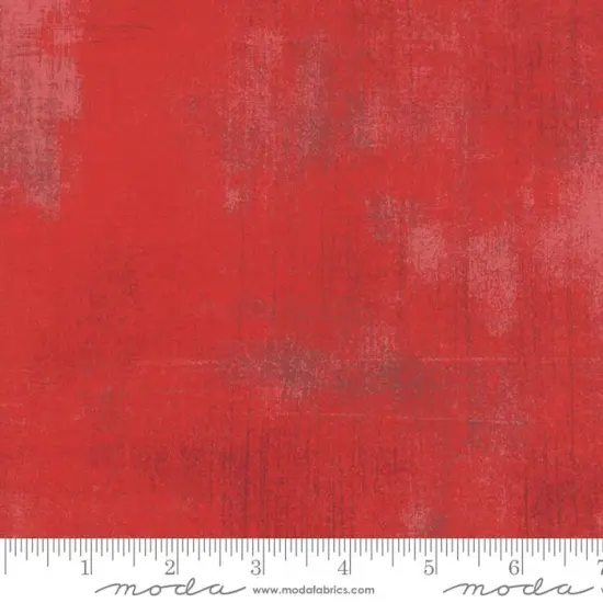 Red Grunge Basics Cherry 44"/45" Per Yard {1}