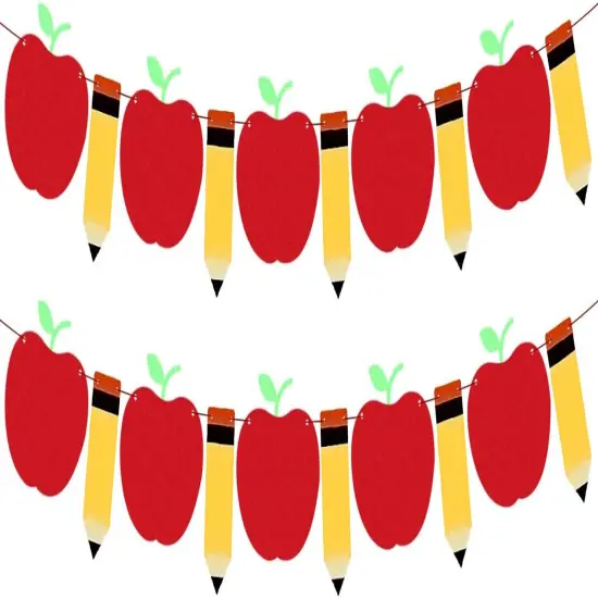 Felt Back to School Garland {1}