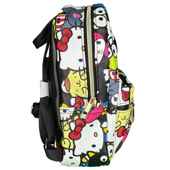 Hello Kitty and Friends 10" Faux Leather Mini Backpack - A Cute and Compact Companion for Young Hearts! {4}